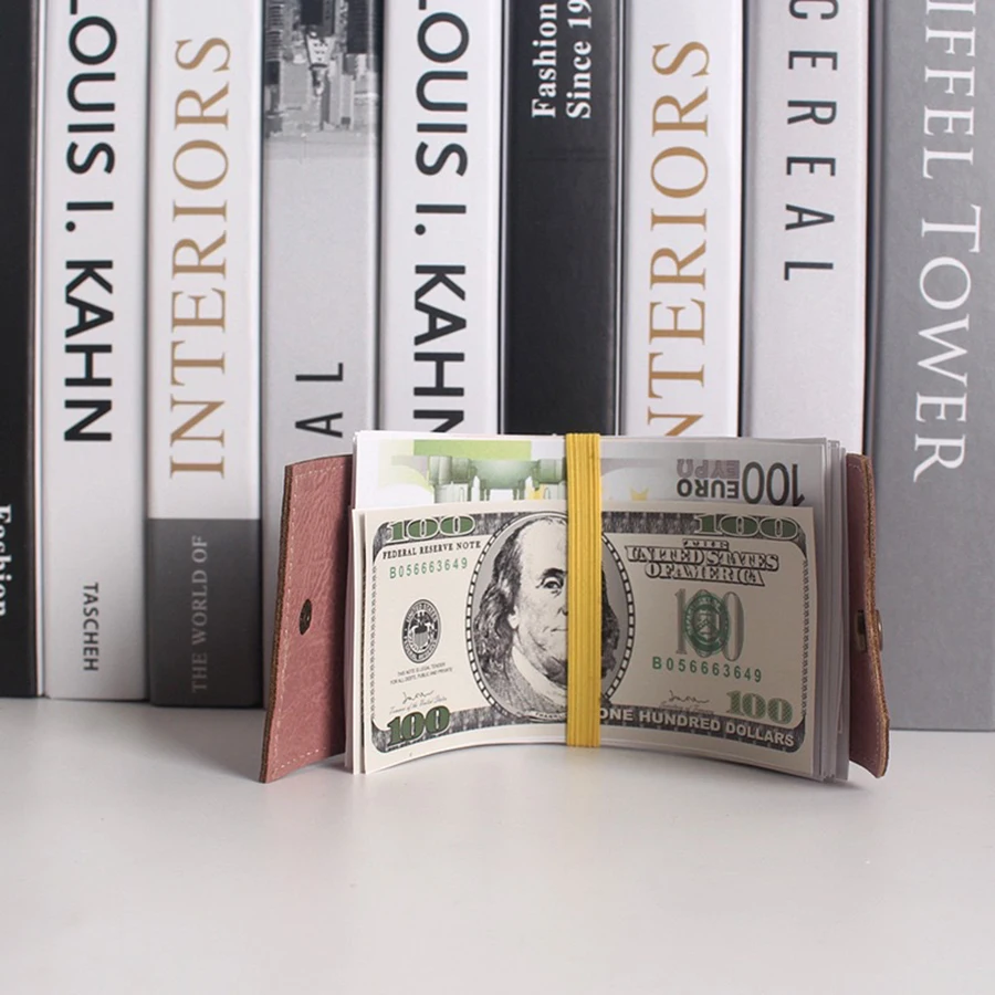 Práctico billetera de cuero con acceso rápido en efectivo, soporte | Accesorios de moda · Omeda.es - Imagen 5