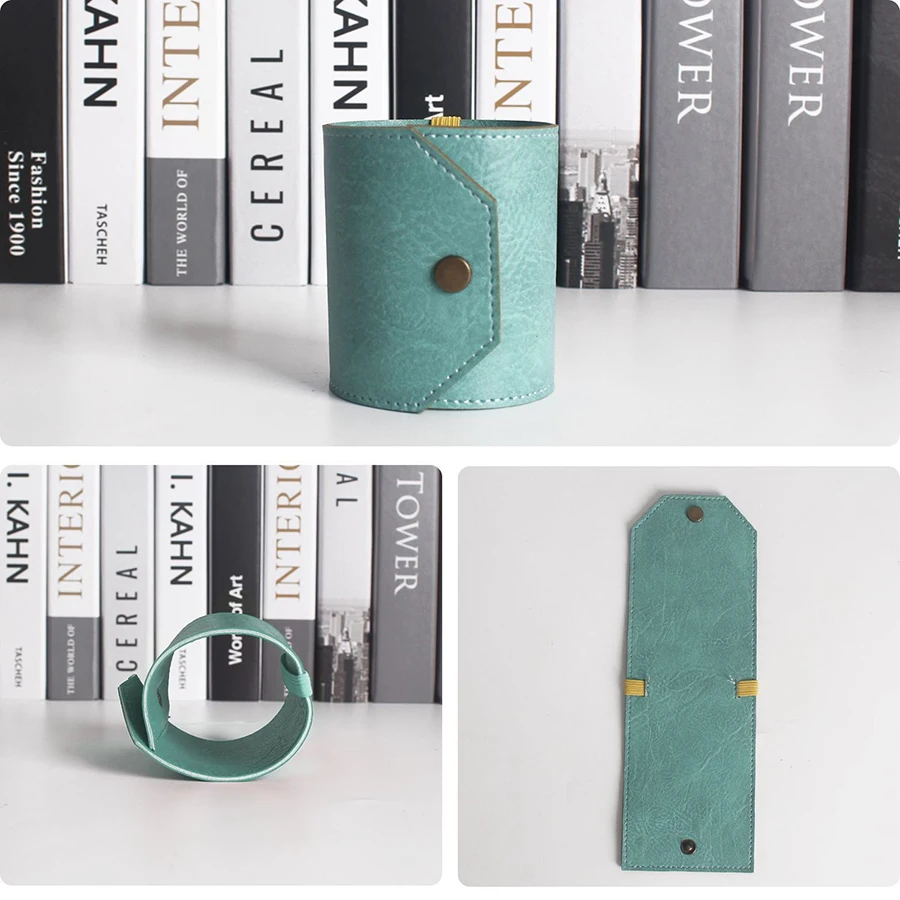 Práctico billetera de cuero con acceso rápido en efectivo, soporte | Accesorios de moda · Omeda.es - Imagen 6