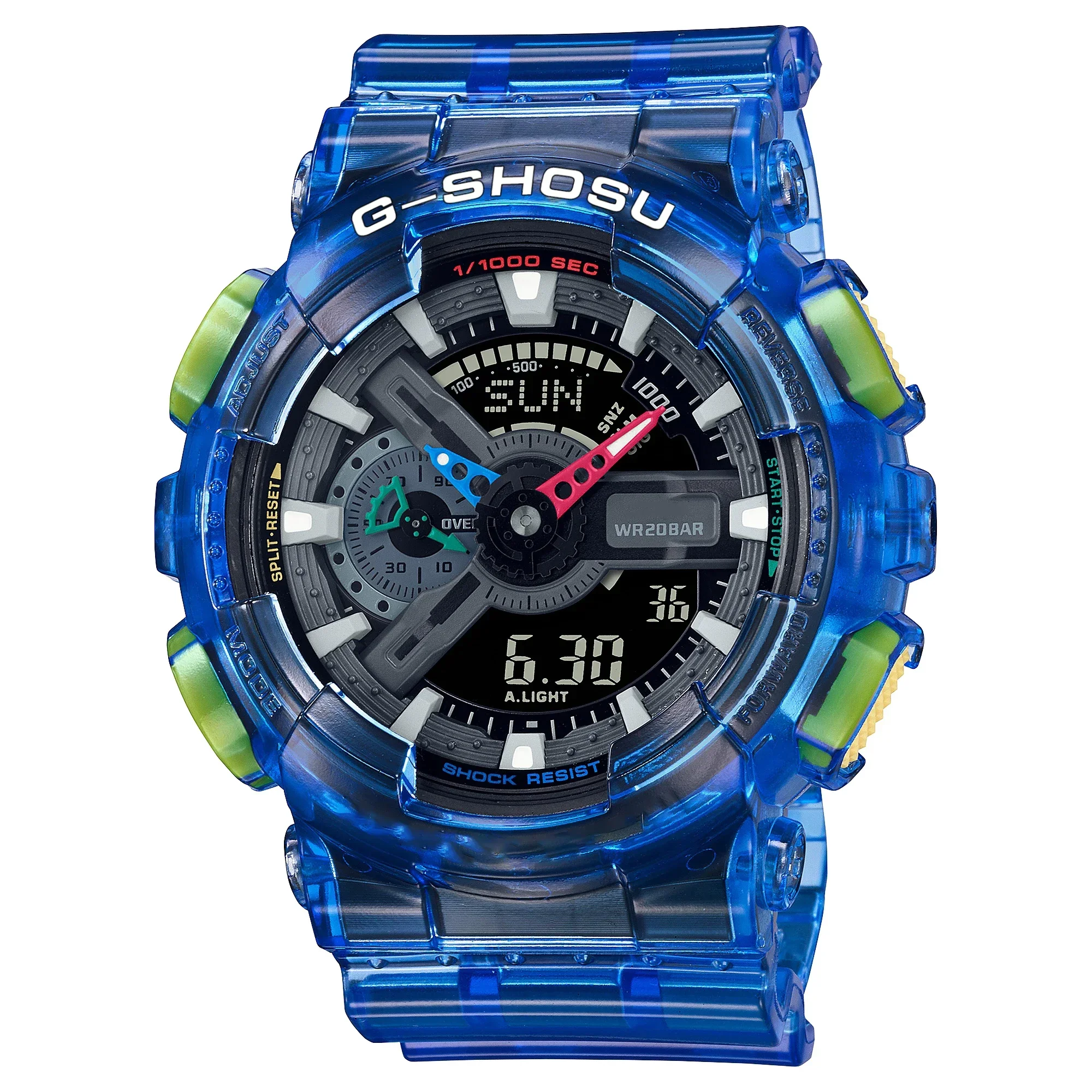 Reloj deportivo digital electrónico unisex Esfera grande Pantalla | Accesorios de moda · Omeda.es - Imagen 10