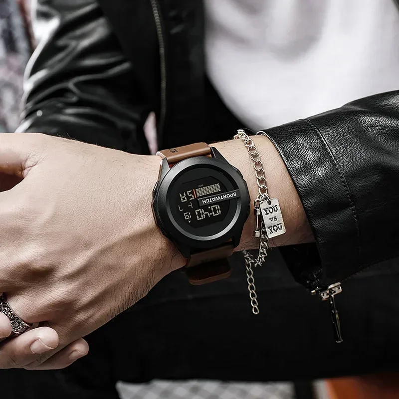 Reloj deportivo para hombre, reloj de pulsera Digital, cronómetro | Accesorios de moda · Omeda.es - Imagen 13