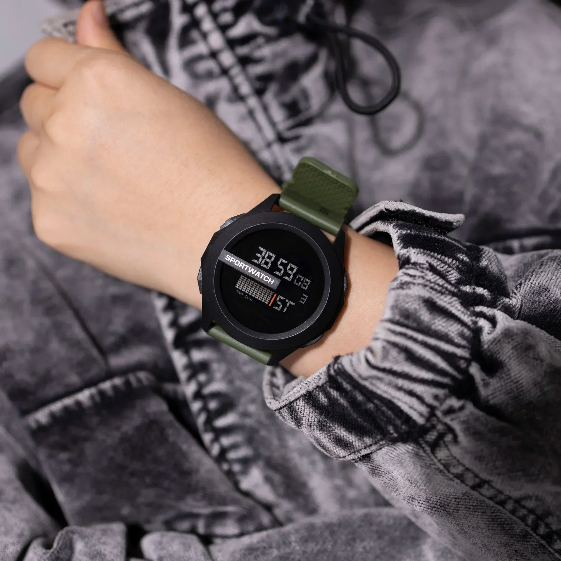 Reloj deportivo para hombre, reloj de pulsera Digital, cronómetro | Accesorios de moda · Omeda.es - Imagen 15