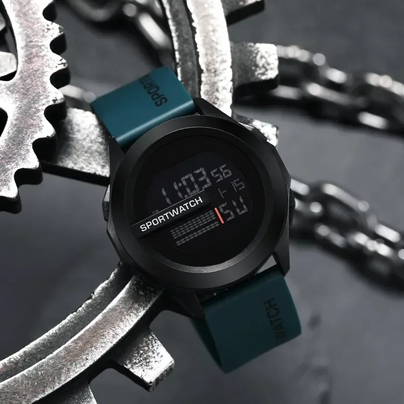 Reloj deportivo para hombre, reloj de pulsera Digital, cronómetro | Accesorios de moda · Omeda.es - Imagen 21