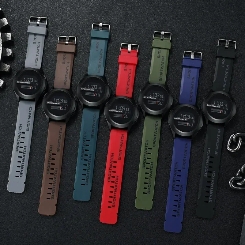 Reloj deportivo para hombre, reloj de pulsera Digital, cronómetro | Accesorios de moda · Omeda.es - Imagen 3