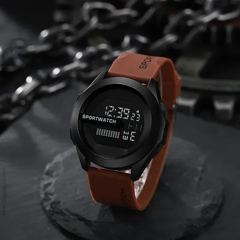 Reloj deportivo para hombre, reloj de pulsera Digital, cronómetro | Accesorios de moda · Omeda.es - Imagen 33