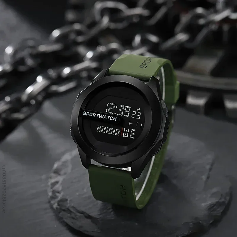 Reloj deportivo para hombre, reloj de pulsera Digital, cronómetro | Accesorios de moda · Omeda.es - Imagen 36