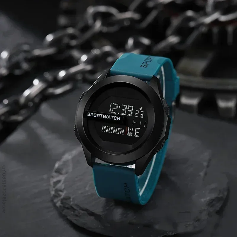 Reloj deportivo para hombre, reloj de pulsera Digital, cronómetro | Accesorios de moda · Omeda.es - Imagen 37