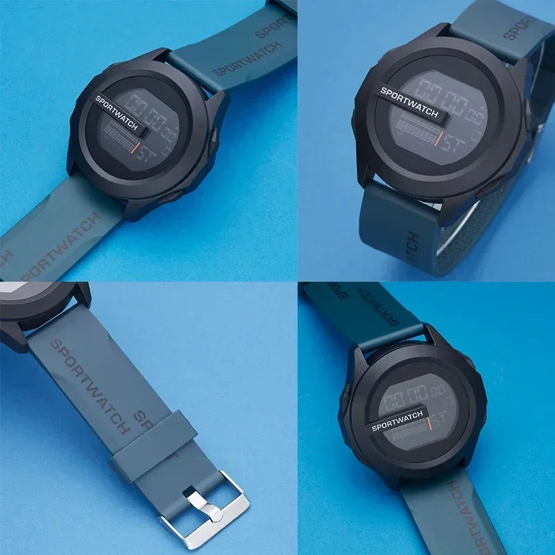 Reloj deportivo para hombre, reloj de pulsera Digital, cronómetro | Accesorios de moda · Omeda.es - Imagen 9