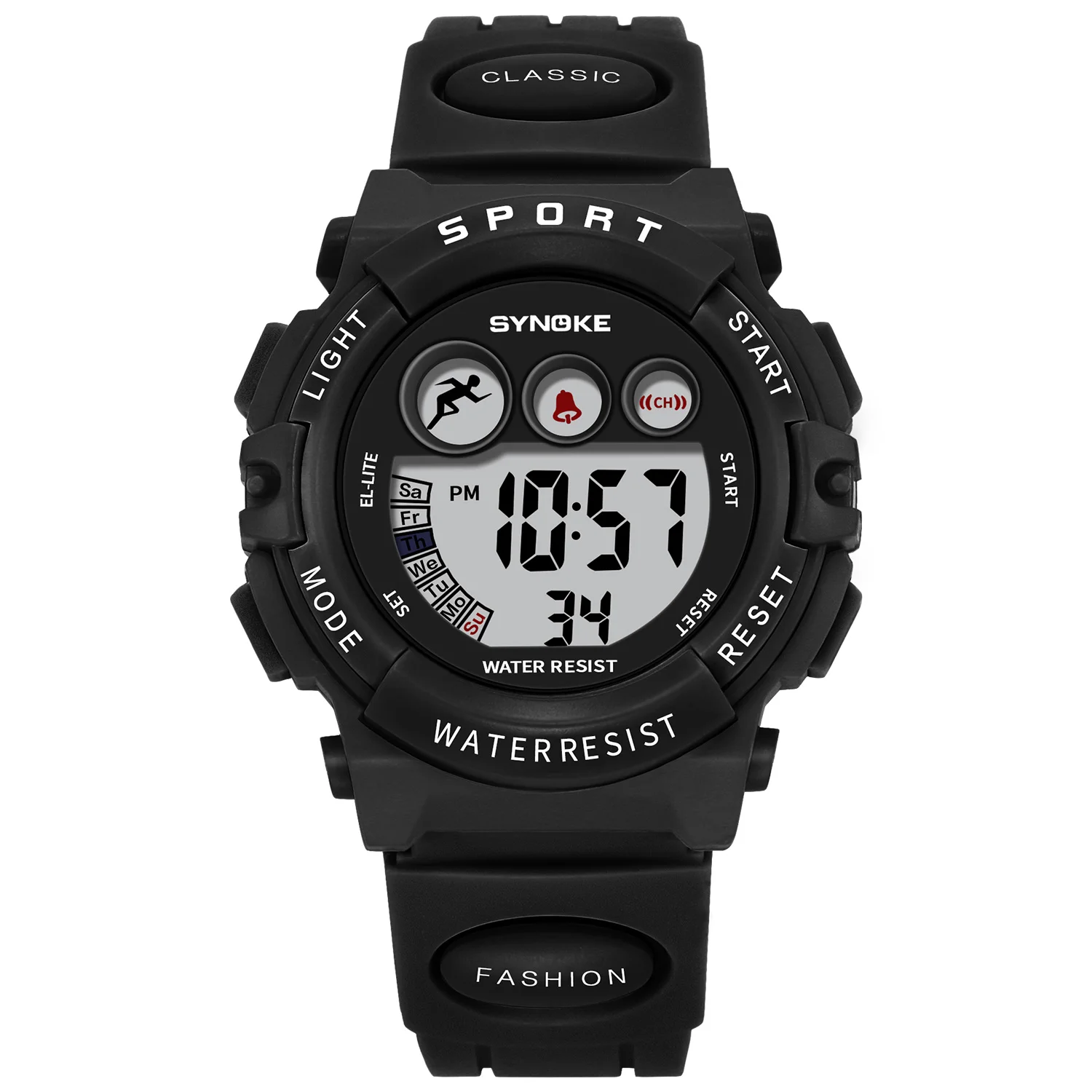 Reloj deportivo resistente al agua para niños, relojes digitales LED | Accesorios de moda · Omeda.es - Imagen 12