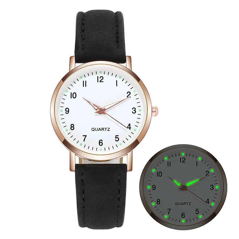 Reloj de moda para mujer, relojes de cuarzo de cuero, reloj de | Accesorios de moda · Omeda.es - Imagen 10