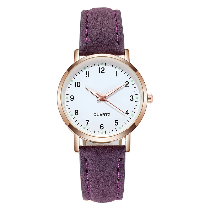 Reloj de moda para mujer, relojes de cuarzo de cuero, reloj de | Accesorios de moda · Omeda.es - Imagen 18