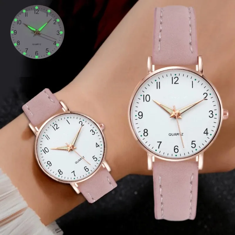 Reloj de moda para mujer, relojes de cuarzo de cuero, reloj de | Accesorios de moda · Omeda.es - Imagen 2