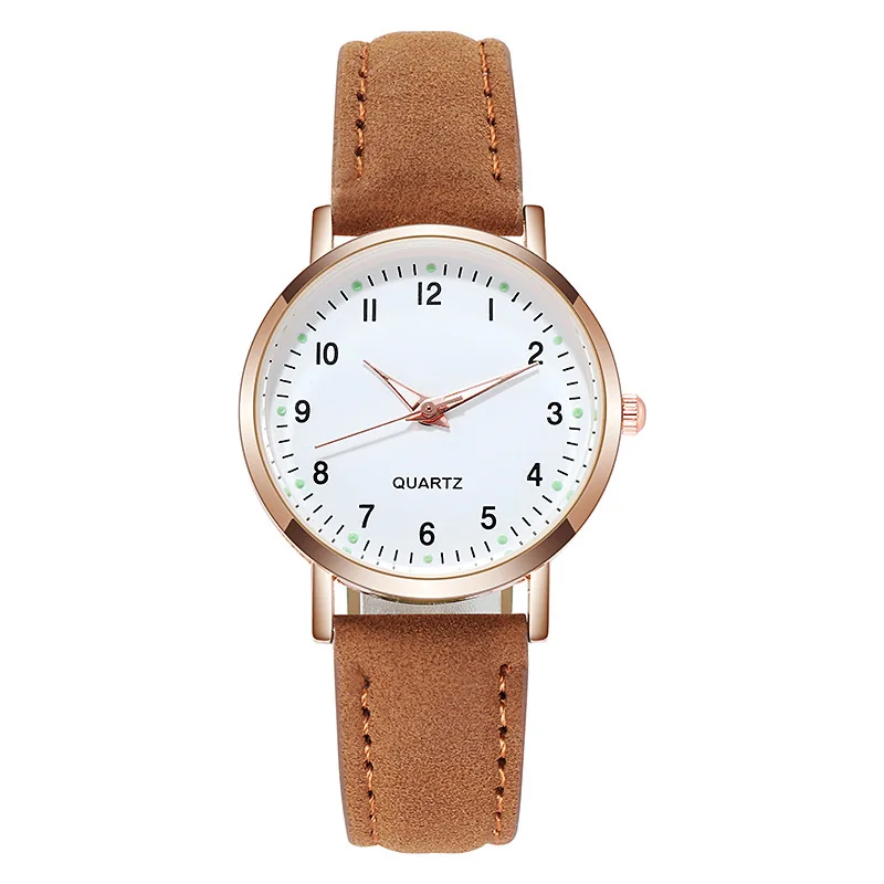 Reloj de moda para mujer, relojes de cuarzo de cuero, reloj de | Accesorios de moda · Omeda.es - Imagen 20