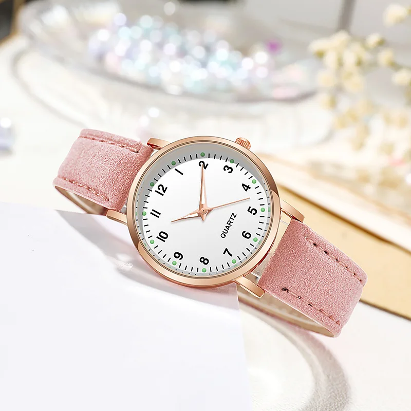 Reloj de moda para mujer, relojes de cuarzo de cuero, reloj de | Accesorios de moda · Omeda.es - Imagen 4