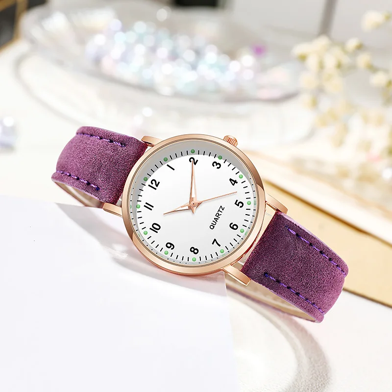 Reloj de moda para mujer, relojes de cuarzo de cuero, reloj de | Accesorios de moda · Omeda.es - Imagen 7