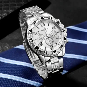 Reloj de negocios a la moda para hombre, esfera grande de lujo, | Accesorios de moda · Omeda.es