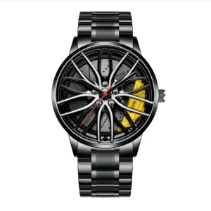 Relojes de coche para hombres, reloj de pulsera de cuarzo de acero | Accesorios de moda · Omeda.es