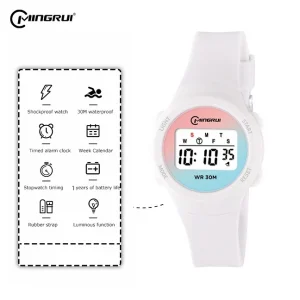 Relojes deportivos para niños, cronómetro con alarma, reloj Digital | Accesorios de moda · Omeda.es