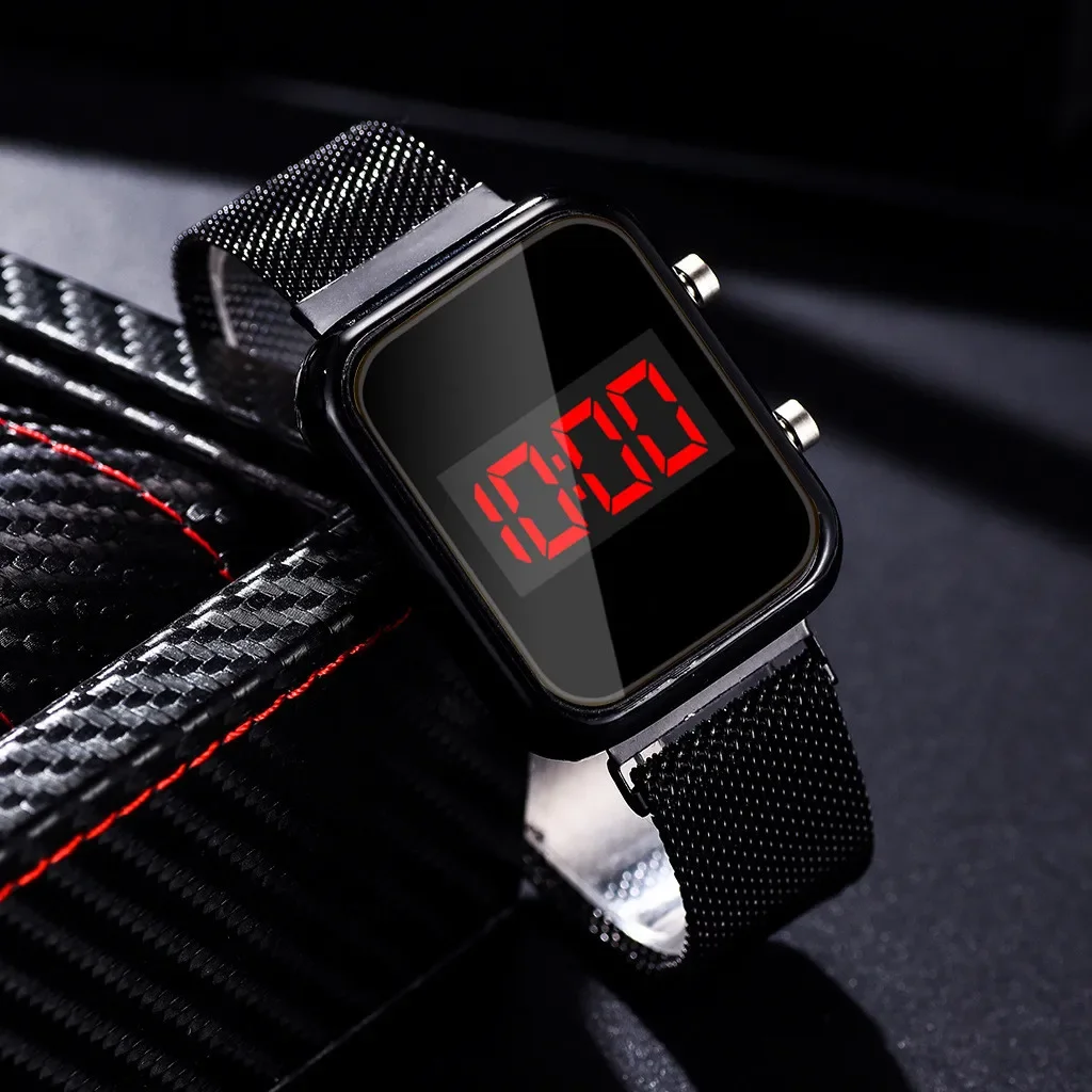 Relojes digitales LED de moda para mujer, relojes deportivos con | Accesorios de moda · Omeda.es - Imagen 16