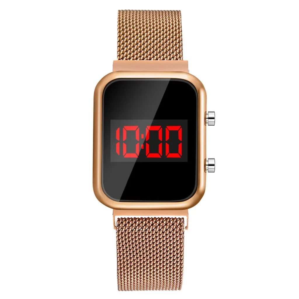 Relojes digitales LED de moda para mujer, relojes deportivos con | Accesorios de moda · Omeda.es - Imagen 22