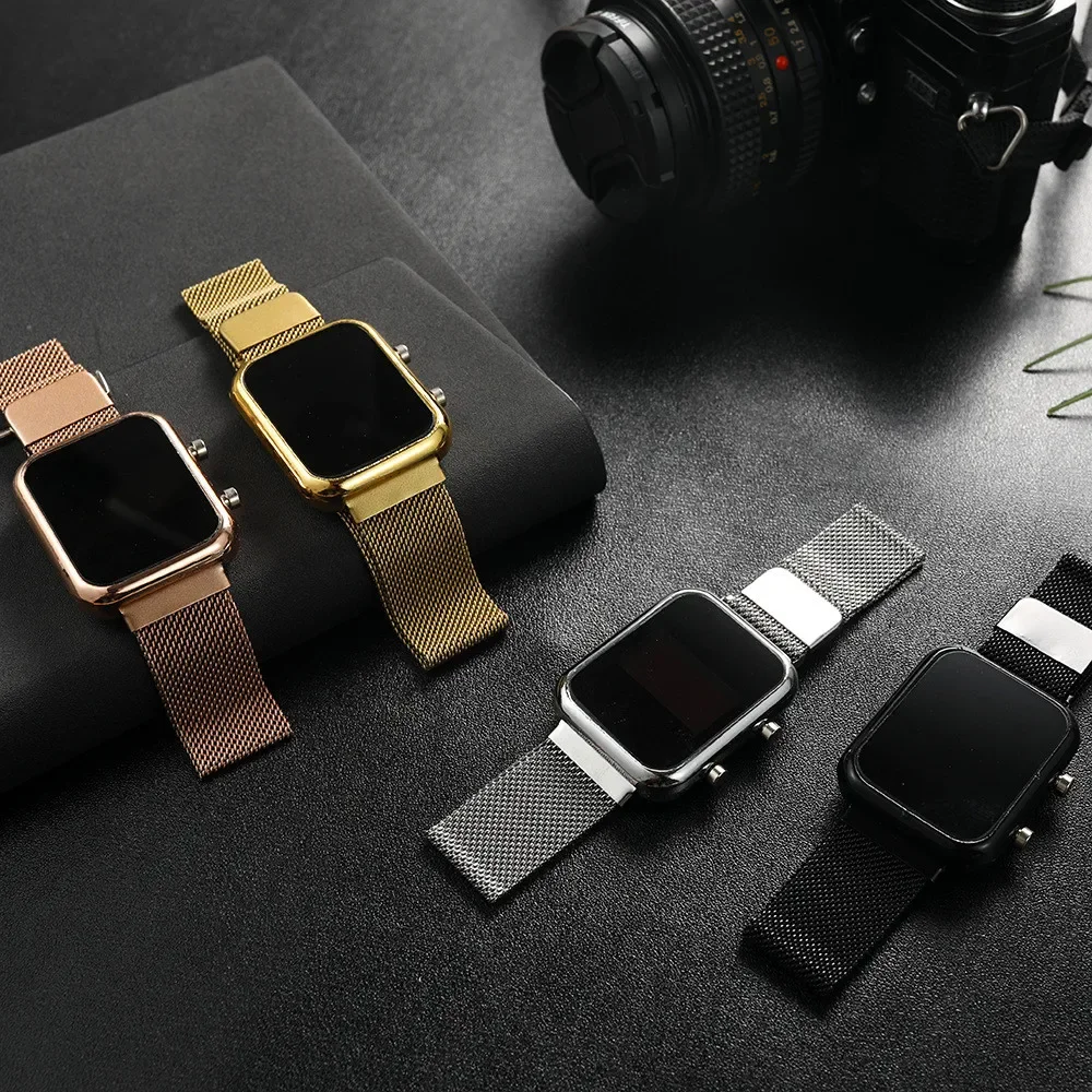 Relojes digitales LED de moda para mujer, relojes deportivos con | Accesorios de moda · Omeda.es - Imagen 5