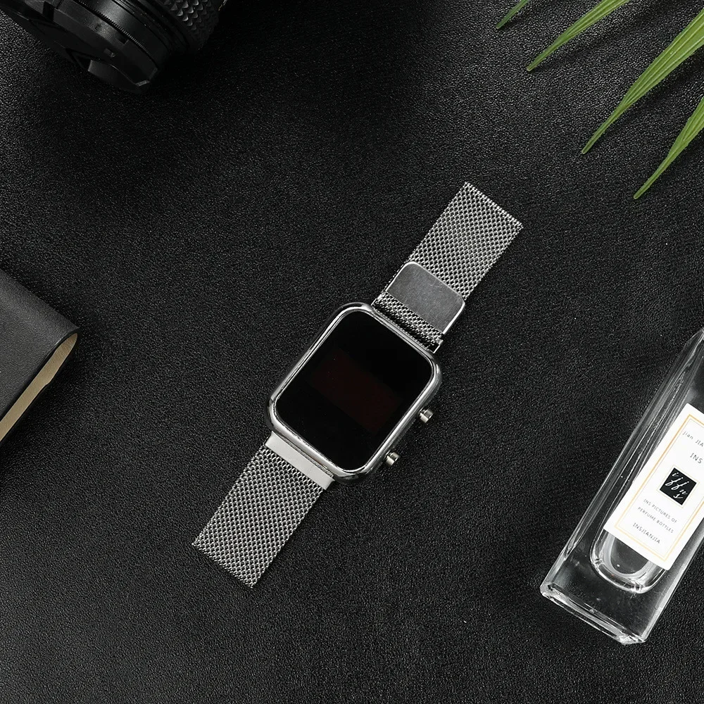 Relojes digitales LED de moda para mujer, relojes deportivos con | Accesorios de moda · Omeda.es - Imagen 8