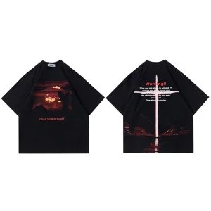 Ropa de calle para hombre, camiseta de Hip Hop, camiseta Hipster con | Ropa de hombre · Omeda.es