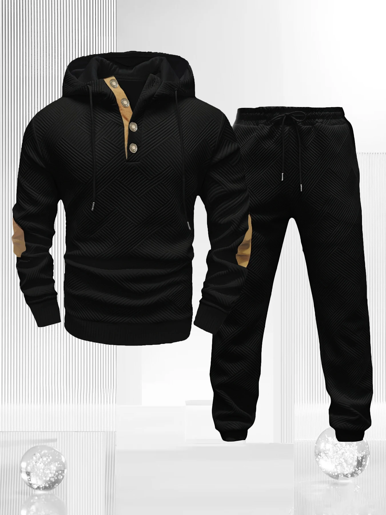 Ropa deportiva para hombre, Joggers de Color sólido, sudaderas con | Ropa de hombre · Omeda.es - Imagen 4