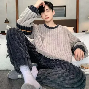 Ropa de dormir para hombre, ropa de dormir cálida de invierno, ropa | Ropa de hombre · Omeda.es