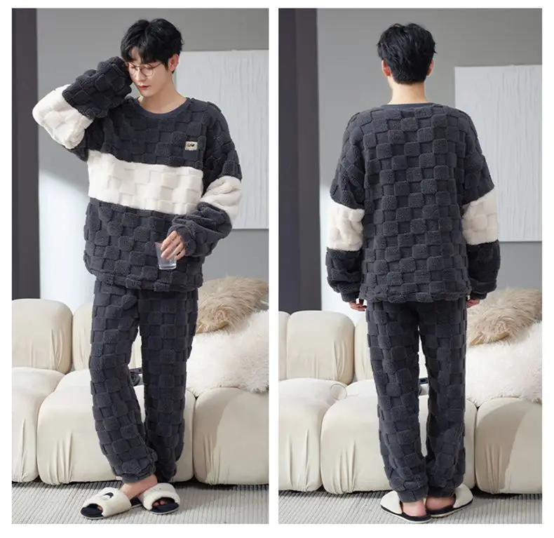 Ropa de dormir para hombre, ropa de dormir cálida de invierno, ropa | Ropa de hombre · Omeda.es - Imagen 13