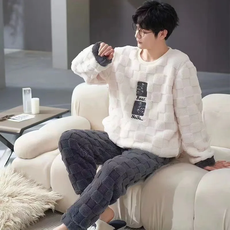 Ropa de dormir para hombre, ropa de dormir cálida de invierno, ropa | Ropa de hombre · Omeda.es - Imagen 19