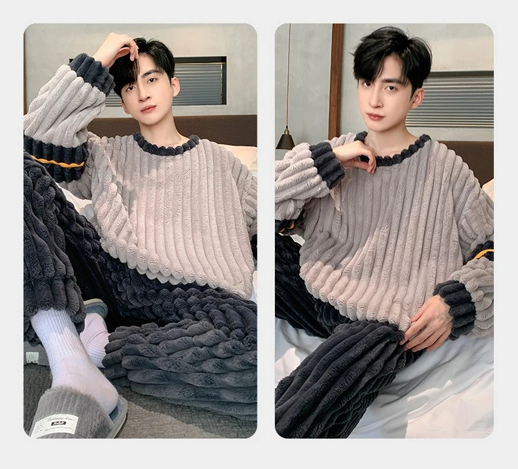 Ropa de dormir para hombre, ropa de dormir cálida de invierno, ropa | Ropa de hombre · Omeda.es - Imagen 2