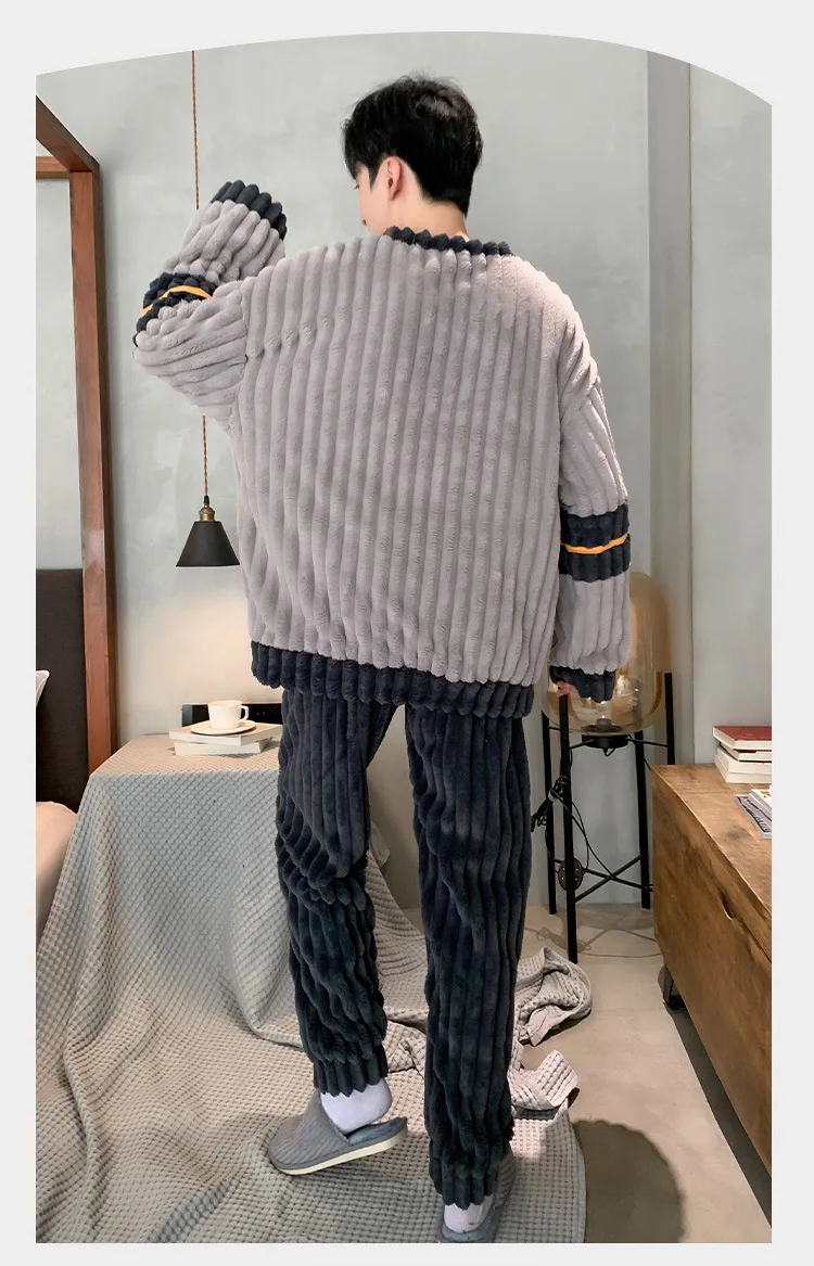 Ropa de dormir para hombre, ropa de dormir cálida de invierno, ropa | Ropa de hombre · Omeda.es - Imagen 3