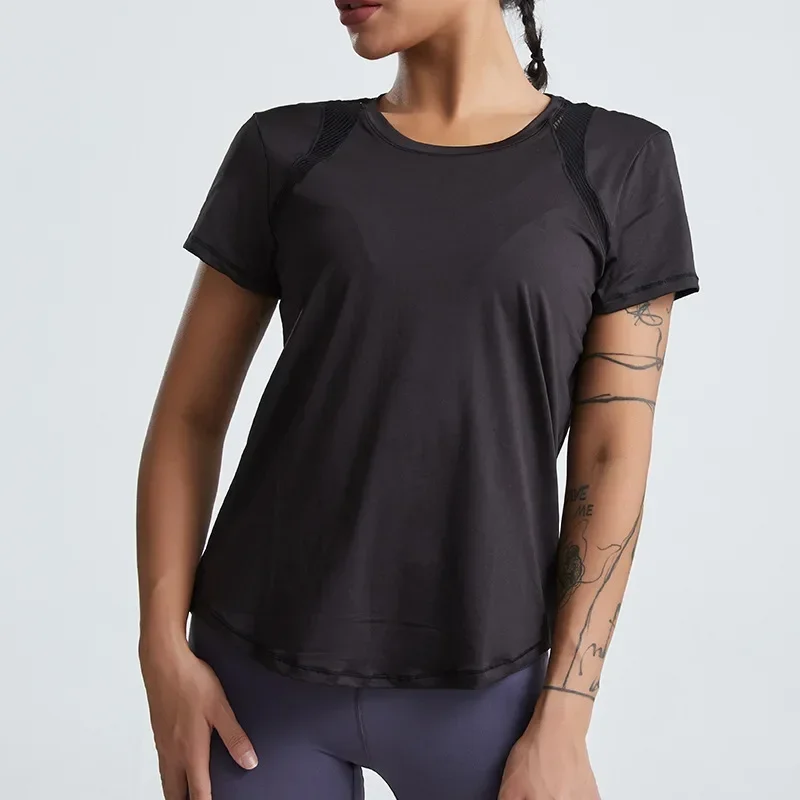 Ropa holgada de Yoga para mujer, Tops de manga corta para correr, | Ropa de mujer · Omeda.es