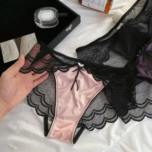 Ropa interior de encaje Sexy para mujer, bragas de tiro bajo, | Ropa de mujer · Omeda.es