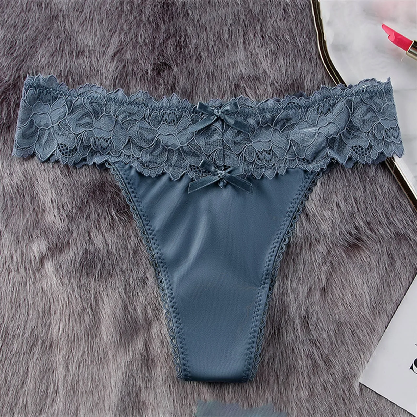 Ropa interior de mujer 2025 moda Sexy encaje Patchwork G String | Ropa de mujer · Omeda.es - Imagen 12