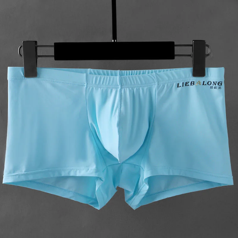 Ropa interior sexi para hombre, Boxers de seda helada para niños, | Ropa de hombre · Omeda.es - Imagen 9