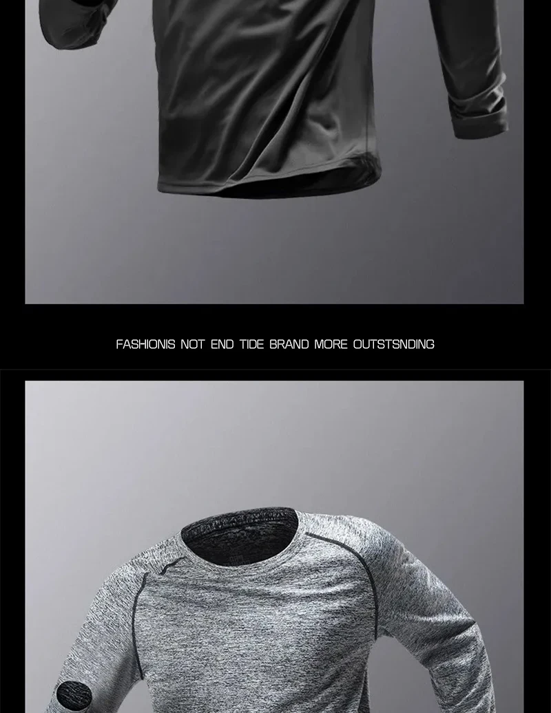 Ropa de secado rápido para correr para hombre, ropa de manga larga | Ropa de hombre · Omeda.es - Imagen 10