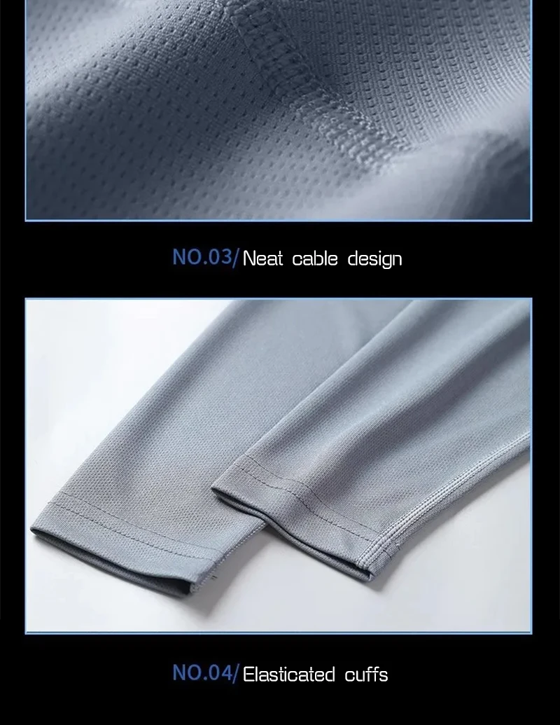 Ropa de secado rápido para correr para hombre, ropa de manga larga | Ropa de hombre · Omeda.es - Imagen 13