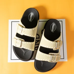 Sandalias de moda de verano para mujer, diseño de doble hebilla de | Zapatos y calzado · Omeda.es