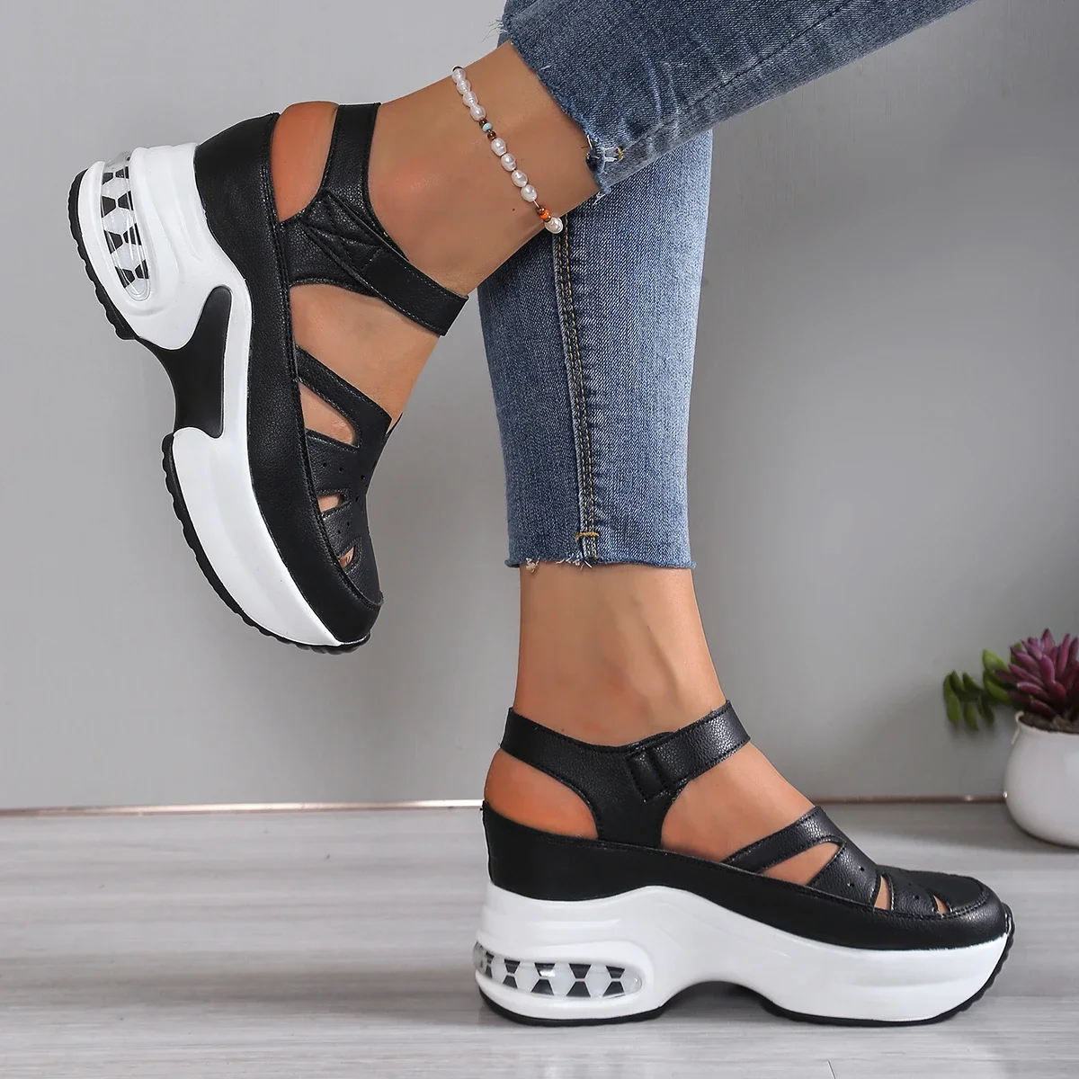 Sandalias de plataforma de tacón súper alto a la moda para mujer, | Zapatos y calzado · Omeda.es