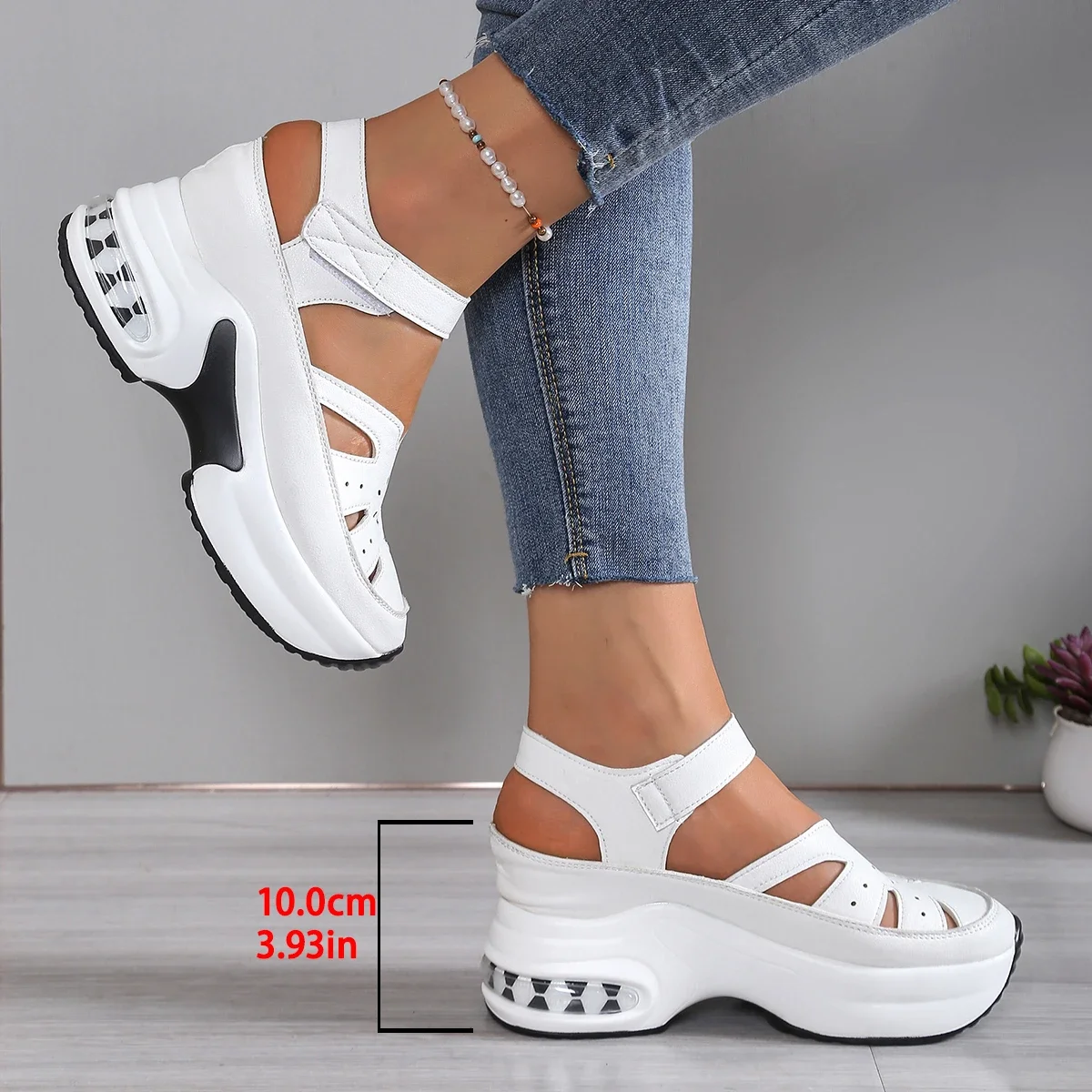 Sandalias de plataforma de tacón súper alto a la moda para mujer, | Zapatos y calzado · Omeda.es - Imagen 8
