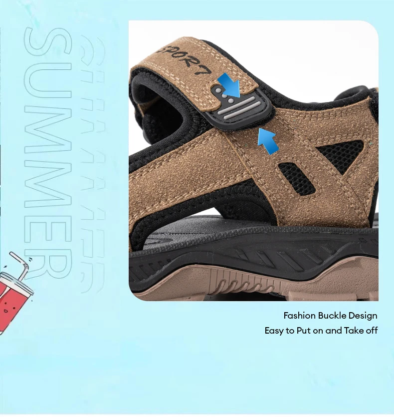 Sandalias de playa de verano para hombre, zapatos de agua | Zapatos y calzado · Omeda.es - Imagen 8