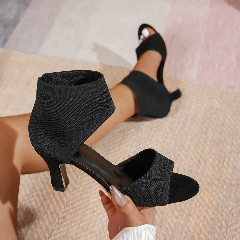 Sandalias sexis De verano para Mujer, Sandalias De tacón alto De | Zapatos y calzado · Omeda.es - Imagen 10