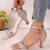 Sandalias de tacón alto para mujer, zapatos de fiesta a la moda de | Zapatos y calzado · Omeda.es