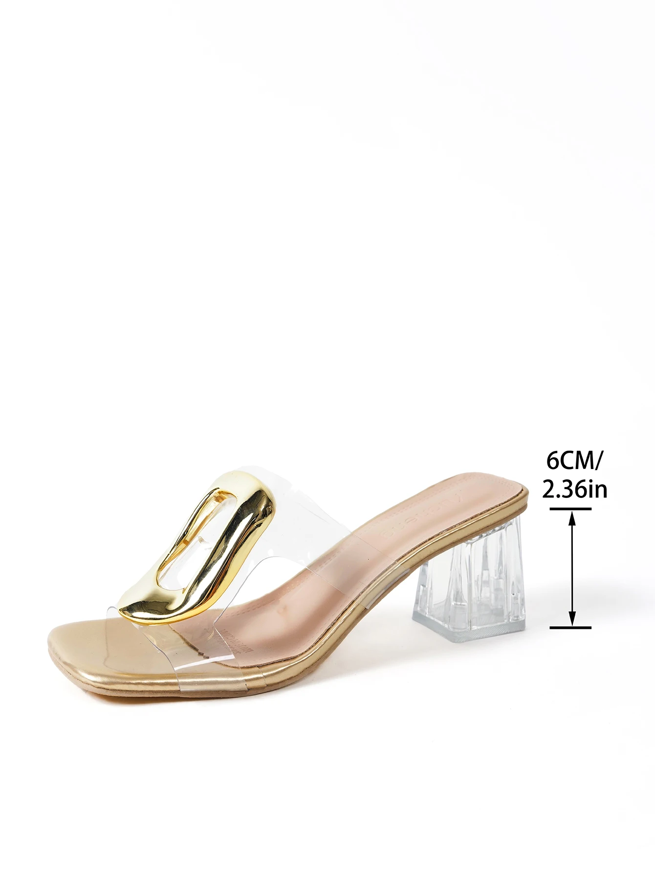 Sandalias de tacón de bloque transparentes, elegantes y con estilo, | Zapatos y calzado · Omeda.es - Imagen 7