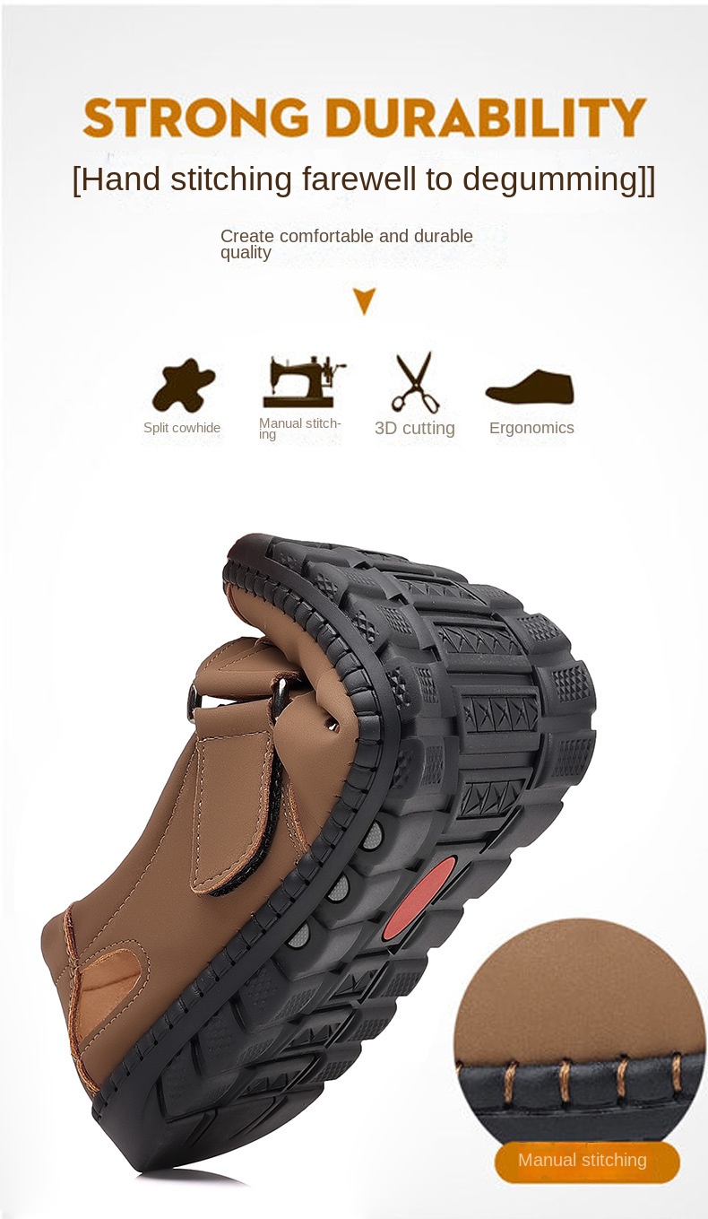 Sandalias de verano para hombre, zapatos informales cómodos y | Zapatos y calzado · Omeda.es - Imagen 3