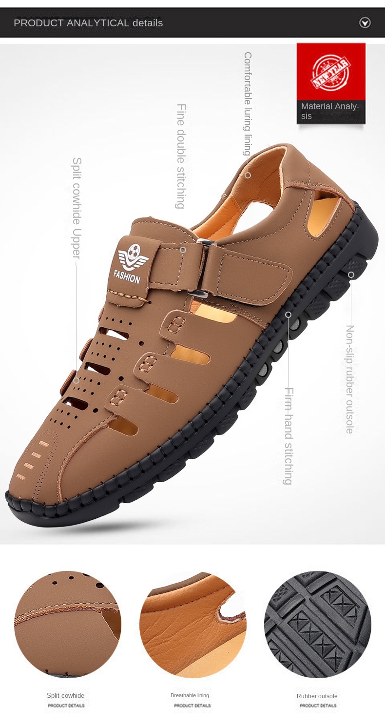 Sandalias de verano para hombre, zapatos informales cómodos y | Zapatos y calzado · Omeda.es - Imagen 4