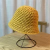 Sombrero de cubo para mujer, gorro de lana fina de punto, plegable, | Accesorios de moda · Omeda.es
