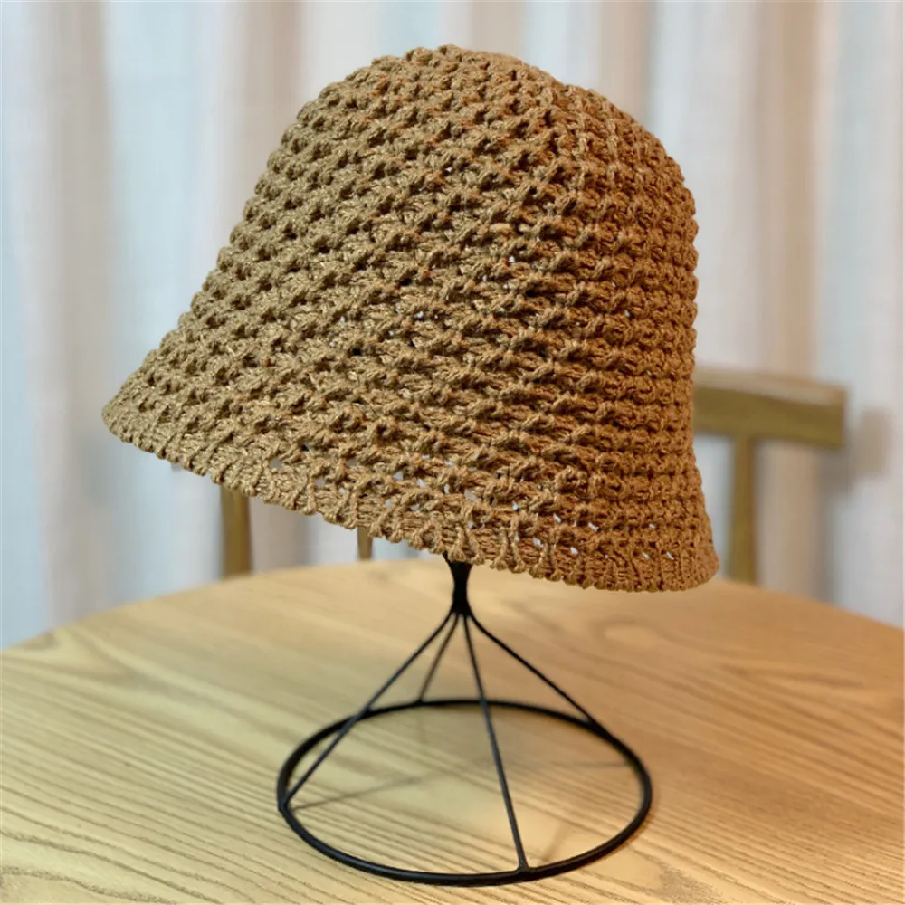 Sombrero de cubo para mujer, gorro de lana fina de punto, plegable, | Accesorios de moda · Omeda.es - Imagen 16