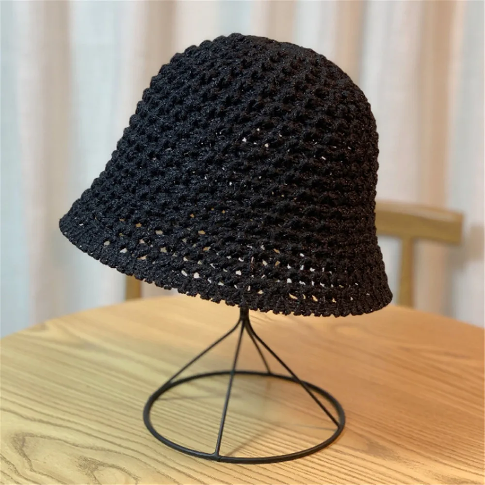 Sombrero de cubo para mujer, gorro de lana fina de punto, plegable, | Accesorios de moda · Omeda.es - Imagen 17